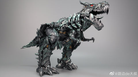 4th party BW BAIWEI TW1101 TW-1101 KO Studio Series SS-07 SS07 Grimlock with OP (Blue Transparent Version)34cm / 13.5"