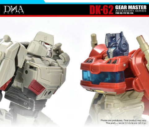 DNA Design DK-62 DK62 Gear Master for Studio Series SS-112 One Optimus Prime / SS-114 One Megatron
