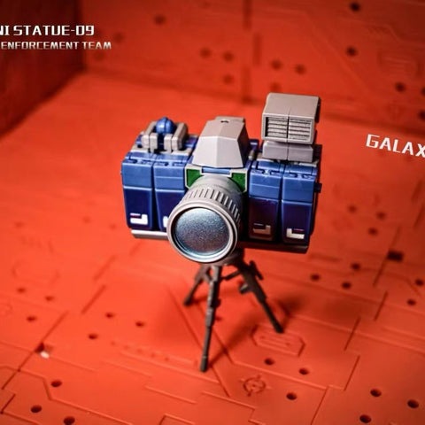 Galaxy Toys Mini09 Mini-09 Law Enforcement Team (Reflector Team) 3-pack 6cm / 2.4"