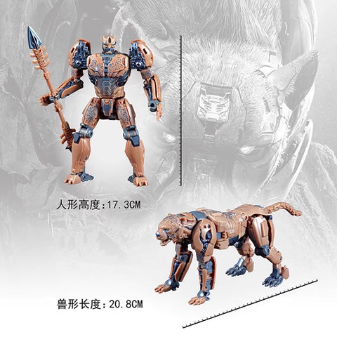 4th party BMB Black Mamba QT-02 QT02 KO ROTB Cheetor Rise of the Beasts 18cm / 6.7"