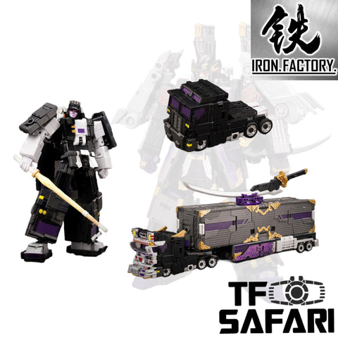 【Pre-Order】Iron Factory IF EX80 EX-80 Bousoubanchou Iron Samurai (IDW Motormaster / Menasor)