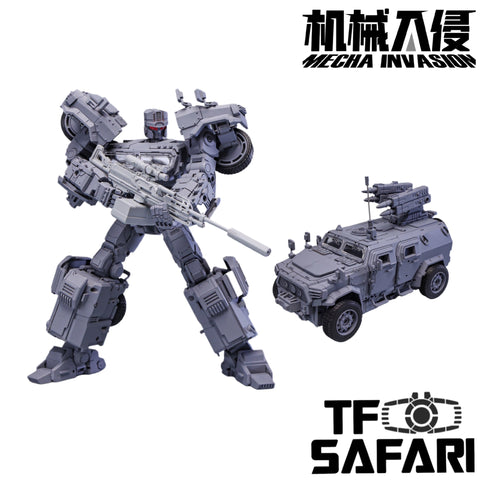 【Pre-Order】Mecha Invasion Titan Empyrean Combiner TE01A TE-01A ZICE (Bruticus, Swindle) 26cm / 10.2"