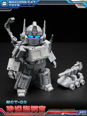 【Pre-Order】Machinecat-Toys Machine Cat Toys (JiGuangMao Toy JGM) MCT-03 MCT03 Legendary Commander (G1 Optimus Prime)