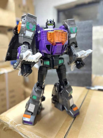 4th Party NB No-Brand Oversized MP-08SG MP08SG King Grimlock Reximus Prime (Oversized MP-08 Shattered Glass SG Version) 29cm / 11.5"