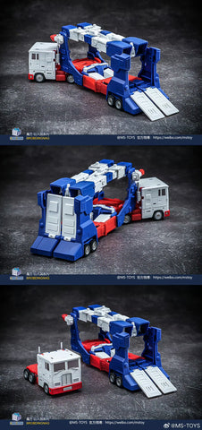 【Pre-Order】Magic Square MS-Toys MS-W02 MS-B61 Adjutant & MS-B62 Chief of Staff (Ultra Magnus & Sixshot) 2 in 1 set