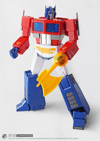 Pangu Toys PT-01 PT01 Commander (Oversized KO MS Toys MS02 MS-02 Light of Peace, Optimus Prime ) 45cm / 17.7"