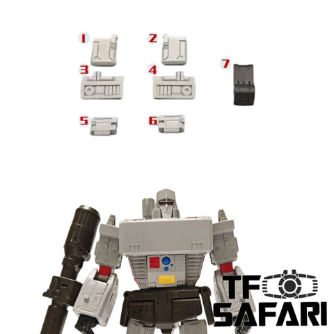 【Incoming】Go Better Studio GX-76 GX76 Upgrade Kit / Gap fillers for Studio Series 86 SS86 Movie Megatron Upgrade Kit