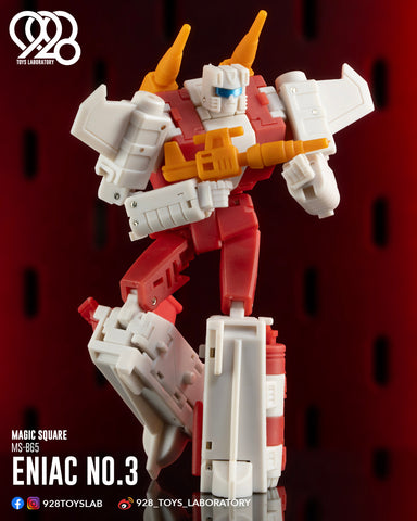 【Pre-Order】Magic Square MS-Toys MS-B65 MSB65 Eniac No.3 (G1 Strafe / Technobots / Computron) 10cm / 4"