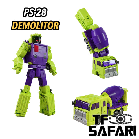 Mastermind Creations Ocular Max PS-28 PS28 Demolitor （Mixmaster, Devastator Combiner) 23cm / 9"