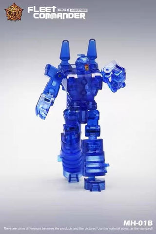 4th Party MHZ Toys Wheelie / Nightstick (Transparent Blue Version) 2 in 1 Loose pack