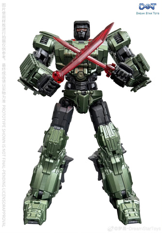 【Pre-Order】Dream Star Toys  DST02-004 DST02004 ( Bonecrusher, Constructicon, Devastator Combiner) DreamStarToys Metallic Version 24.5 cm / 9.6"