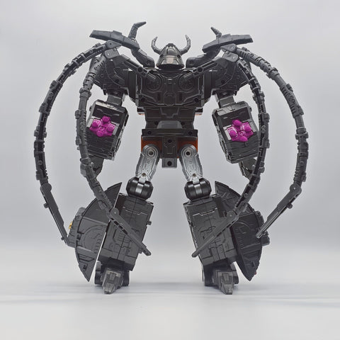 4th Party Shide 2966-18B 1:1 Modified KO Takara Tomy MX-00 Unicron Supreme Class 2003 Version （Black Version）30cm / 12"