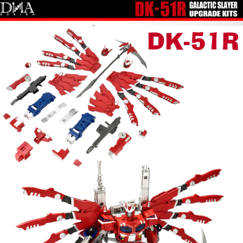 DNA Design DK-51R DK51R Upgrade Kits for WFC-S40 Optimus Prime (Upgrade to Galactic Slayer)