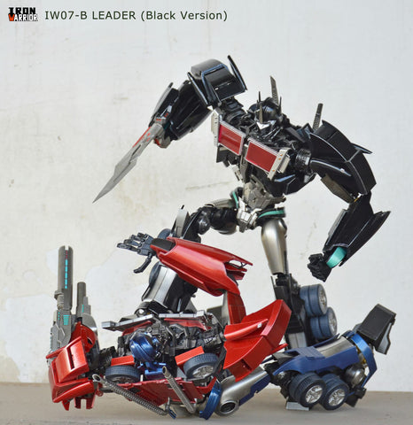 Iron Warrior IW-07B IW07B Leader (DLX TFP Nemesis Prime) Non-Transformable Black Version 29cm / 11.5"