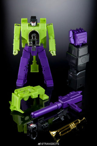 XTransbots MX-44 Gravedigger (Scavenger, Devastator Combiner)  X-transbots 22cm / 8.7"