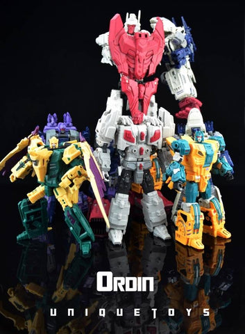 Unique Toys UT O04 O-04 Siegfried / Odin Combiner (Hun-Grrr / Abominus) 17.8cm / 7“