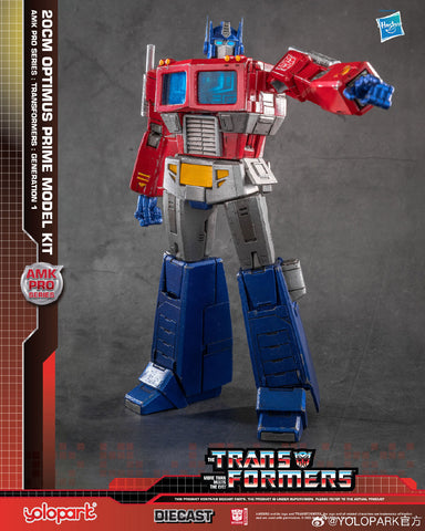 Yolopark AMK Pro Series G1 Optimus Prime Pre-Assembled Model Kit 20cm / 8"