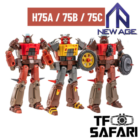 【Pre-Order】Newage H75A / H75B / H75C H-75A / H-75B / H-75C Snow / Swan / Cowboy (Junkions)  3 in 1 Set New Age