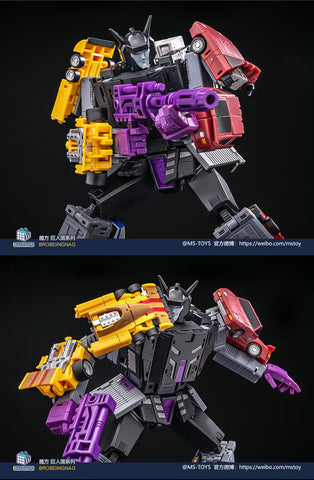 【Incoming】Magic Square MS-Toys MS-B11 MS B-11 Overlord ( Motormaster, Stunticon, Menasor ) 12cm / 4.7"