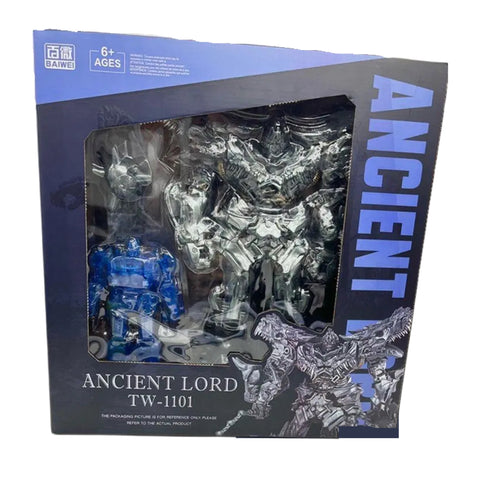 4th party BW BAIWEI TW1101 TW-1101 KO Studio Series SS-07 SS07 Grimlock with OP (Blue Transparent Version)34cm / 13.5"