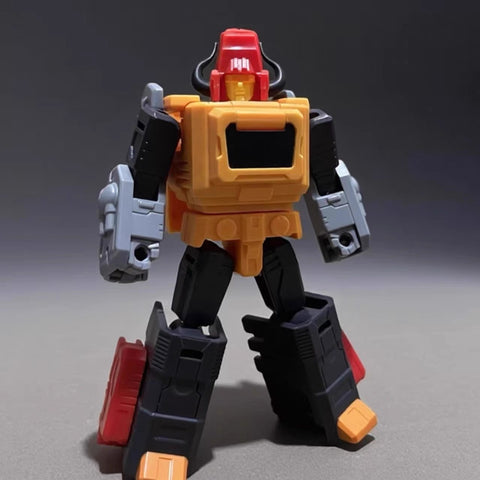 Jiu Jiu Studio QQT-02 QQT02 Rhino / Bison Pack (Headstrong & Tantrum Predaking Combiner) 2 in 1 set  9.5cm / 3.75"