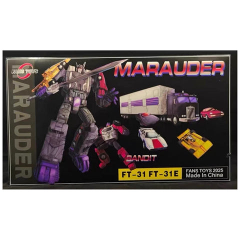 FansToys FT-31E FT31E Bandit ( Deadend of Stunticons, Menasor ) Fans Toys