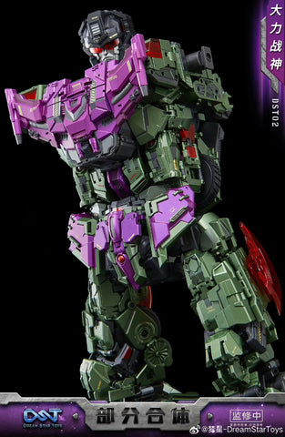 【Pre-Order】Dream Star Toys  DST02-003 DST02003 Load Warrior ( Long Haul, Constructicon, Devastator Combiner) DreamStarToys Metallic Version 24.5 cm / 9.6"