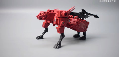 4th Party No Brand NB TV-04 TV04 Deformation Tiger (Predaking Combiner, Rampage) 10cm / 4"