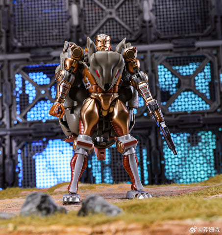 4th Party No Brand GP15 GP-15 KO Beast Wars Rattrap 14cm / 5.5"