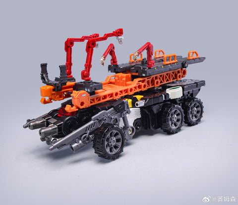 4th Party No Brand POP01B POP-01B Original Optimus Prime (KO Diaclone DA65 Battle Convoy Black Version) 18.5cm / 7.3"