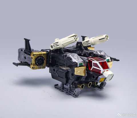 4th Party No Brand POP01B POP-01B Original Optimus Prime (KO Diaclone DA65 Battle Convoy Black Version) 18.5cm / 7.3"