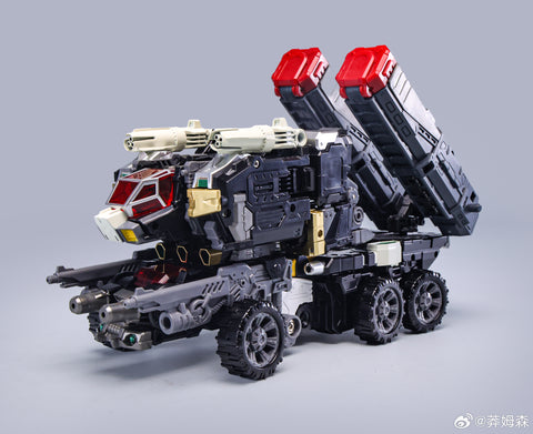 4th Party No Brand POP01B POP-01B Original Optimus Prime (KO Diaclone DA65 Battle Convoy Black Version) 18.5cm / 7.3"