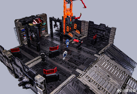 4th Party No Brand POP01B POP-01B Original Optimus Prime (KO Diaclone DA65 Battle Convoy Black Version) 18.5cm / 7.3"