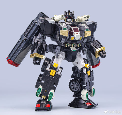 4th Party No Brand POP01B POP-01B Original Optimus Prime (KO Diaclone DA65 Battle Convoy Black Version) 18.5cm / 7.3"