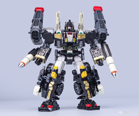 4th Party No Brand POP01B POP-01B Original Optimus Prime (KO Diaclone DA65 Battle Convoy Black Version) 18.5cm / 7.3"