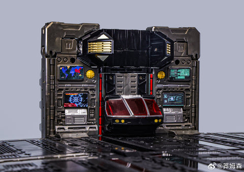 4th Party No Brand POP01B POP-01B Original Optimus Prime (KO Diaclone DA65 Battle Convoy Black Version) 18.5cm / 7.3"