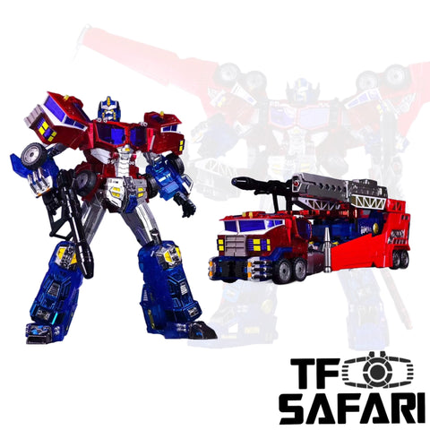 Transform and Rollout TR-02EX TR02EX Commander of Stars Cybertron SIEGE Optimus Prime Galaxy Convoy EX Version