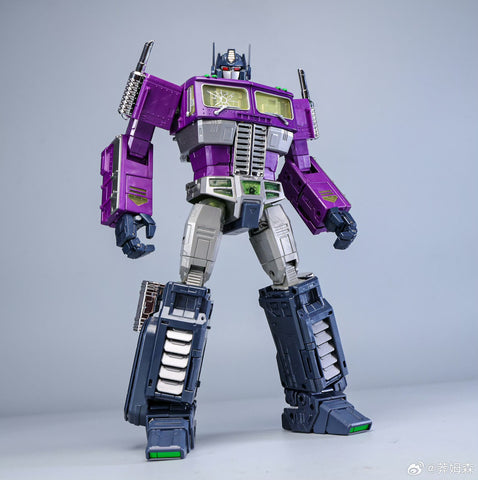 4th Party WJ WEISHUANG MPP10SG MPP-10SG Commander ( 8019A Oversized MP10 Optimus Prime) SG / Shattered Glass Version 32cm / 12.6"