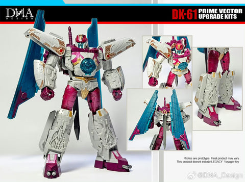DNA Design DK-61 DK61 Upgrade Kits for Legacy United Cybertron Universe Prime Vector
