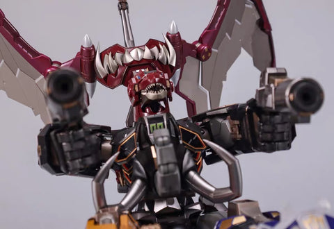 4th Party Explosion Model (Zhalie Model) ZL01 ZL-01 KO Flame Toys Mighty Morphin Power Rangers Dino Megazord 25cm