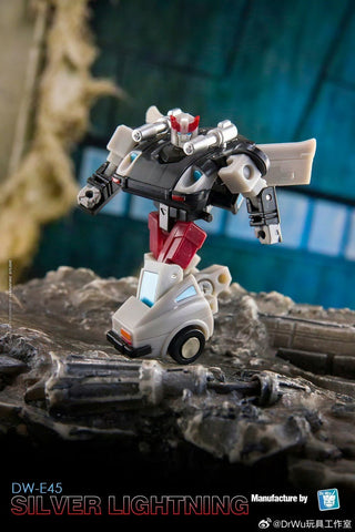 Dr.Wu & Mechanic Studio Extreme Warfare DW-E45 Silver Lightning (Bluestreak) / DW-E46 Claw Worm (Shrapnel) 2 in 1 set 4.5cm