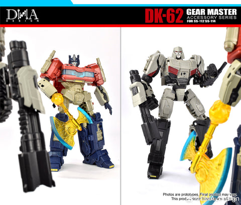 DNA Design DK-62 DK62 Gear Master for Studio Series SS-112 One Optimus Prime / SS-114 One Megatron