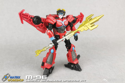 Matrix Workshop M96 M-96 Weapon set / Spear for Legacy United Deluxe Class Cyberverse Universe Windblade Upgrade Kit