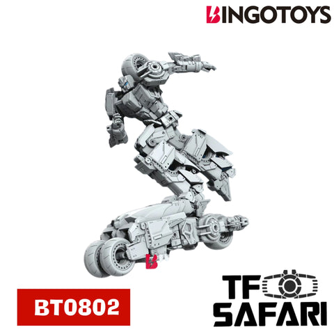 【Pre-Order】Bingo Toys BingoToys BT08-02 BT-0802 BT0802 Newton Galileo Combiner (IDW Afterburner Technobots Computron) 25cm / 9.8"