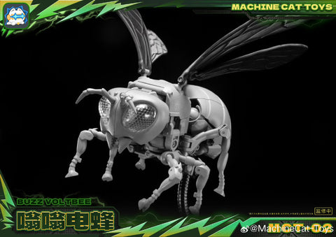 【Pre-Order】Machinecat-Toys Machine Cat Toys (JiGuangMao Toy JGM) MCT-02 MCT02 Buzz Voltbee (BW Waspinator)