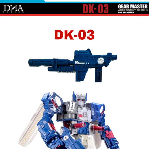DNA Design DK-03 DK03 Gear Master Rifle for Titans Return Fortress Maximus Upgrade Kits