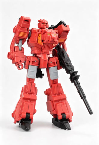 4th Party No Brand NB TV-04 TV04 Deformation Tiger (Predaking Combiner, Rampage) 10cm / 4"