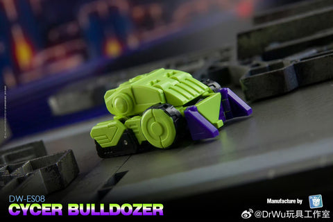 【Pre-Order】Dr.Wu DW-ES07 / ES08 Cyber Shovel Loader / Bulldozer ( Scrapper / Bonecrusher) Devastator Combiner 2 in 1 Set