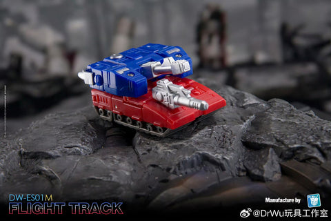 【Pre-Order】Dr.Wu DW ES01M DW-ES01M Flight Track ( Flywheels / Skytread Duocon Shattered Glass SG Version) Dr Wu Blue / Red Version 7cm / 2.8"
