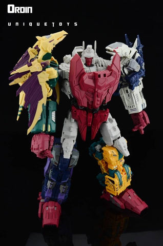 Unique Toys UT O04 O-04 Siegfried / Odin Combiner (Hun-Grrr / Abominus) 17.8cm / 7“